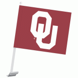 University Of Oklahoma Car flag