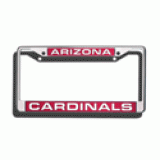 Arizona Cardinals - Laser Chrome License Plate Frame