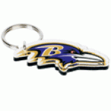 Baltimore Ravens - Logo Shaped Acrylic Key Ring