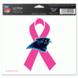 Carolina Panthers - Pink Ribbon Ultra Decal