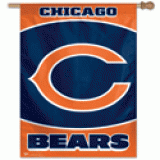 Chicago Bears - Vertical Banner Flag