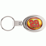 Domed Premium Key Ring -Kevin Harvick #29