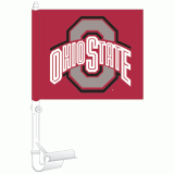 Ohio State University Car flag
