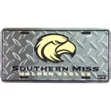 Southern Miss Eagles License Plate