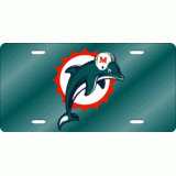 Dolphins License Plate
