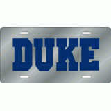 Duke License Plate