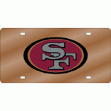 49Ers License Plate