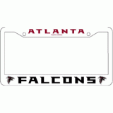 Atlanta Falcons - Plastic License Plate Frame