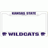 Kansas State Plastic License Plate Frame