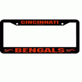 Bengals Plastic License Plate Frame