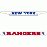 Rangers Plastic License Plate Frame