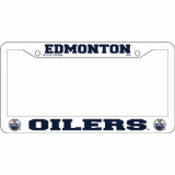 Oilers Plastic License Plate Frame