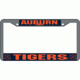 Auburn Chrome License Plate Frame