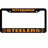 Steelers Chrome License Plate Frame
