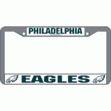 Eagles Chrome License Plate Frame