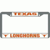 Texas Chrome License Plate Frame