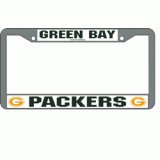 Packers Chrome License Plate Frame