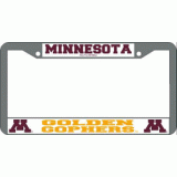 Minnesota Chrome License Plate Frame