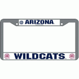 Arizona State Chrome License Plate Frame