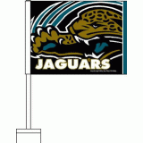 Jaguars Car Flag
