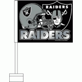 Raiders Car Flag