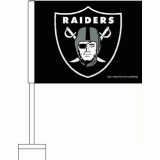 Raiders Car Flag