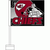 Chiefs Car Flag
