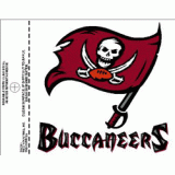 Buccaneers Static Cling Decal