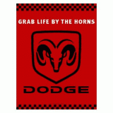 Banner Flag 27"x37" - Dodge Motorsports
