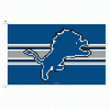 Banner Flag 3&#39x5&#39 - Detroit Lions