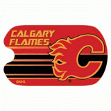 Brass Keyring - Calgary Flames