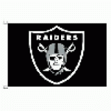 Banner Flag 3&#39x5&#39 - Oakland Raiders
