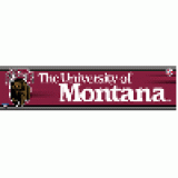 Bumper Sticker - U of Montana