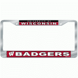 License Frame - U of Wisconsin