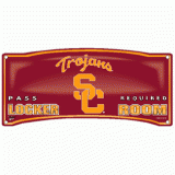 Locker Room Sign - U of Southern California