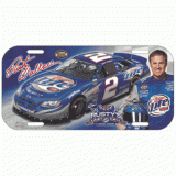 License Plate - Rusty Wallace #2