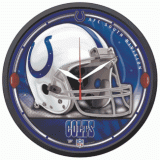 Round Clock - Indianapolis Colts