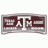 Locker Room Sign - Texas A&M