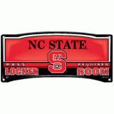Locker Room Sign - North Carolina State