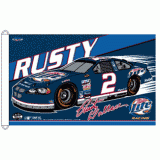 Banner Flag 3&#39x5&#39 - Rusty Wallace #2