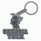 Die Cast Keytag - Georgia Tech