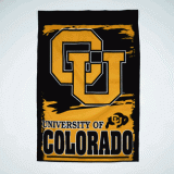 Banner Flag 27"x37" - U of Colorado