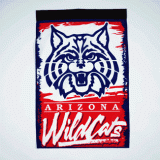 Banner Flag 27"X41" - U of Arizona