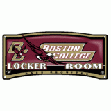 Locker Room Sign - Boston College
