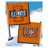 Car Flag - U of Illinois
