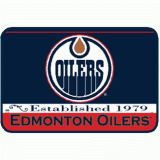 Round Corner Mat 20"x30" - Edmonton Oilers