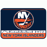 Round Corner Mat 20"x30" - NY Islanders