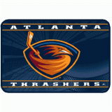 Round Corner Mat 20"x30" - Atlanta Thrashers