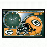 Framed Clock - Green Bay Packers