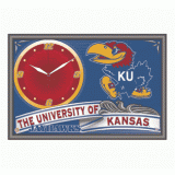 Wall Clock - U of Kansas